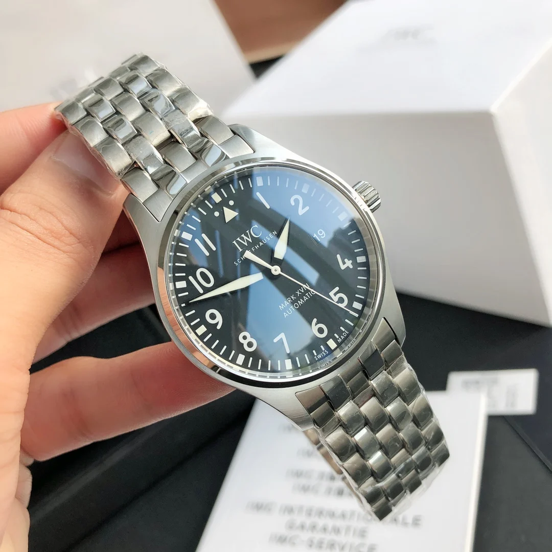 IWC Pilot IW327015 — photographed off the sweep