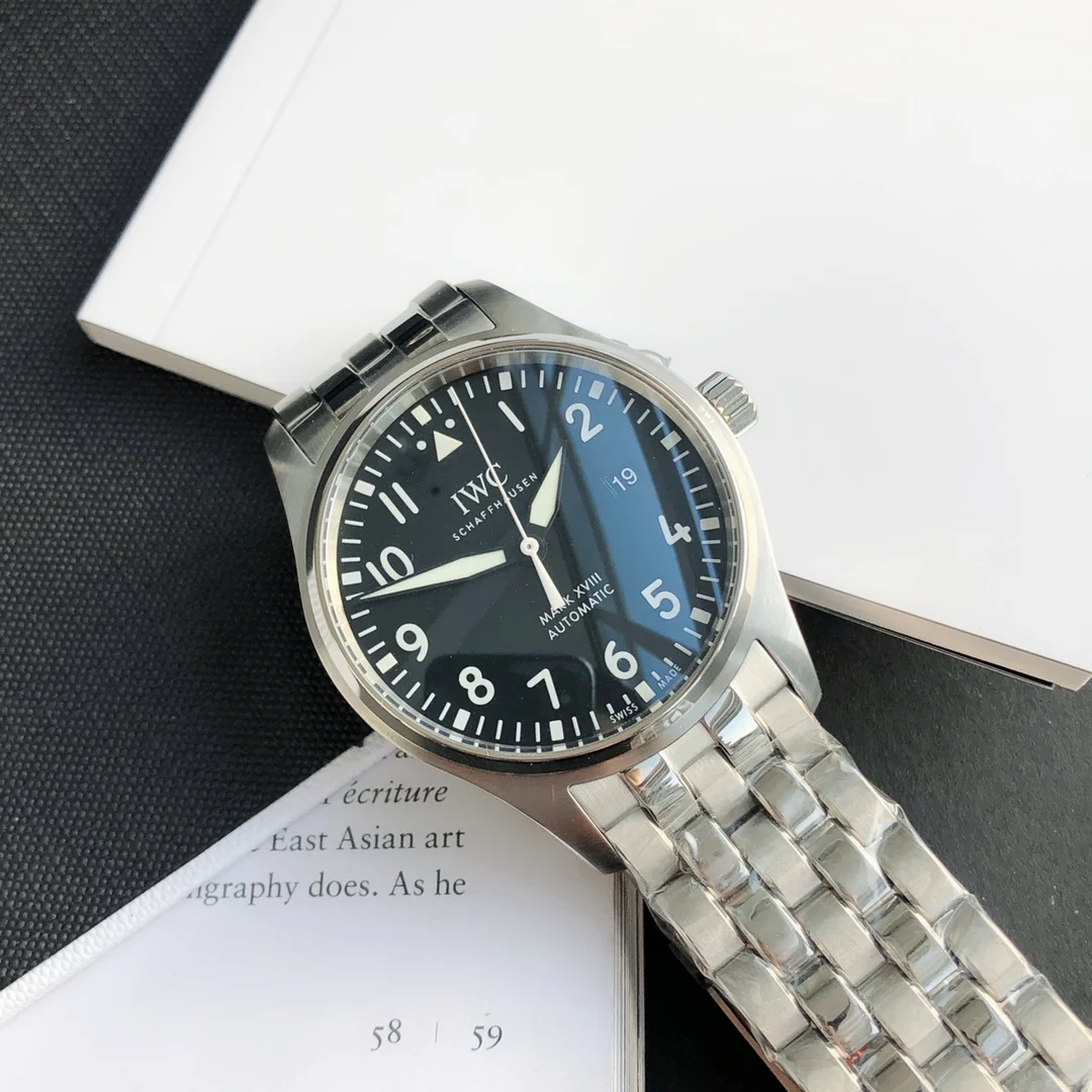 IWC Pilot IW327015 — photographed off the sweep