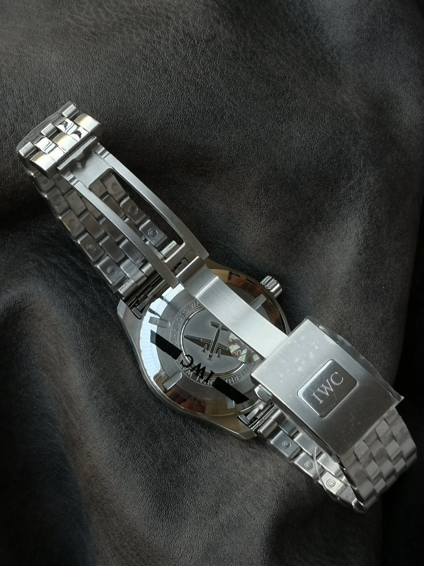 IWC Pilot IW328202 — photographed off the sweep