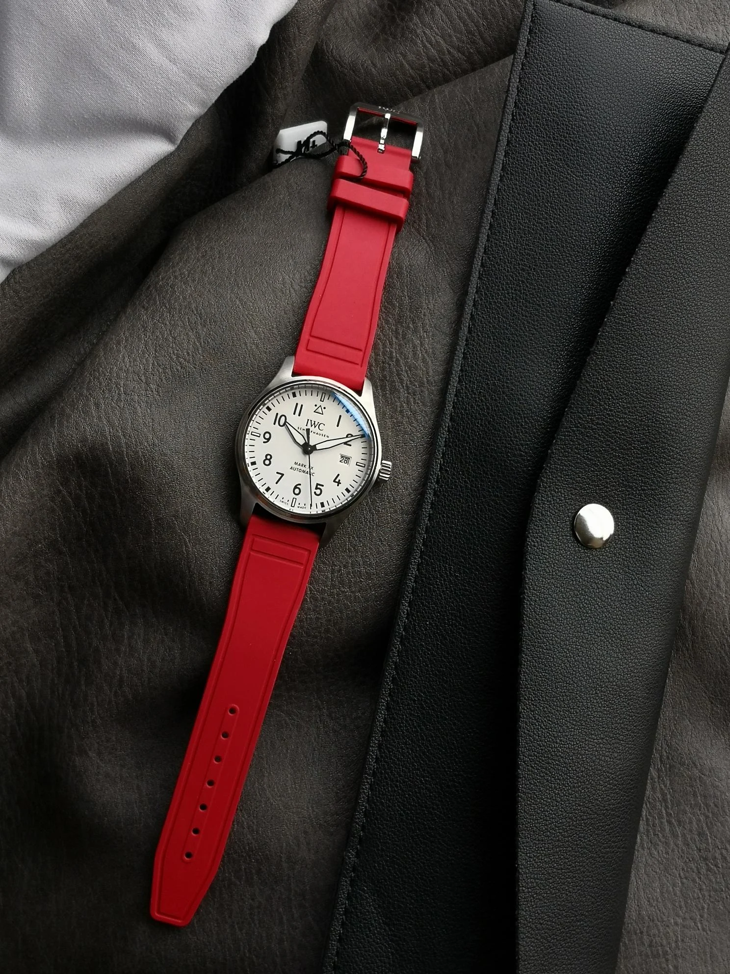 IWC Pilot IW328207 — photographed off the sweep