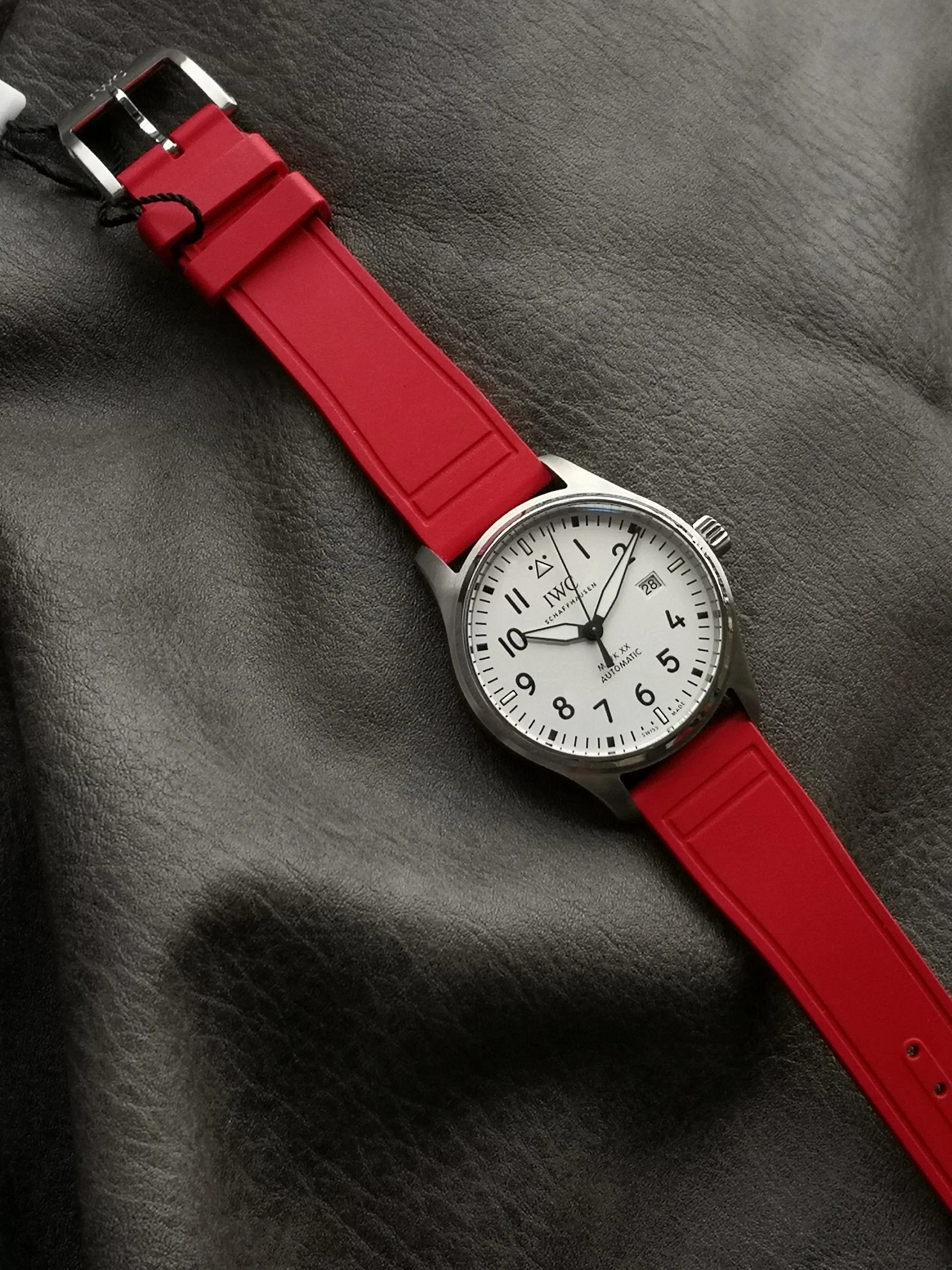 IWC Pilot IW328207 — photographed off the sweep
