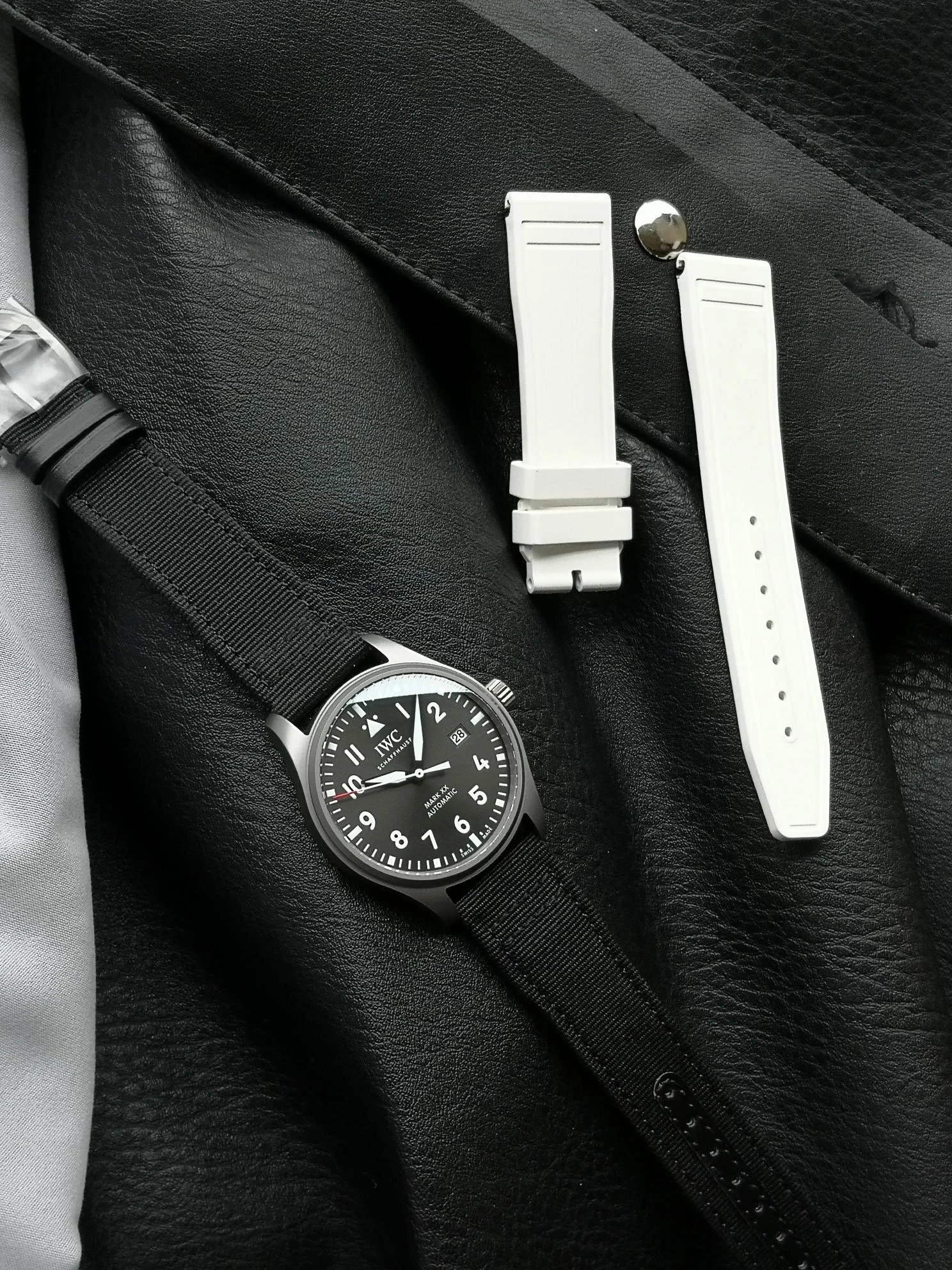 IWC Pilot IW328209 — photographed off the sweep