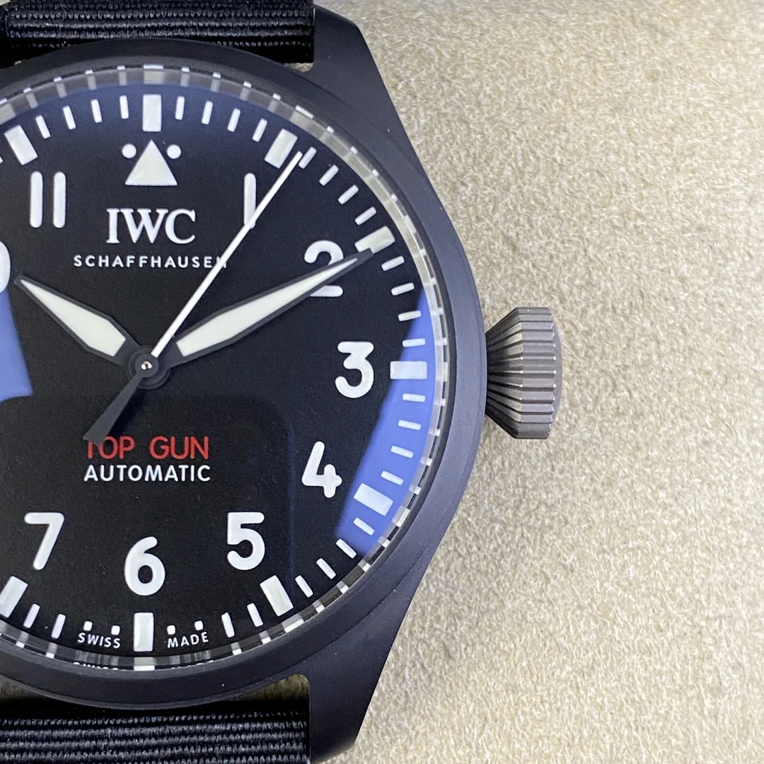 IWC Pilot IW329801 — photographed off the sweep