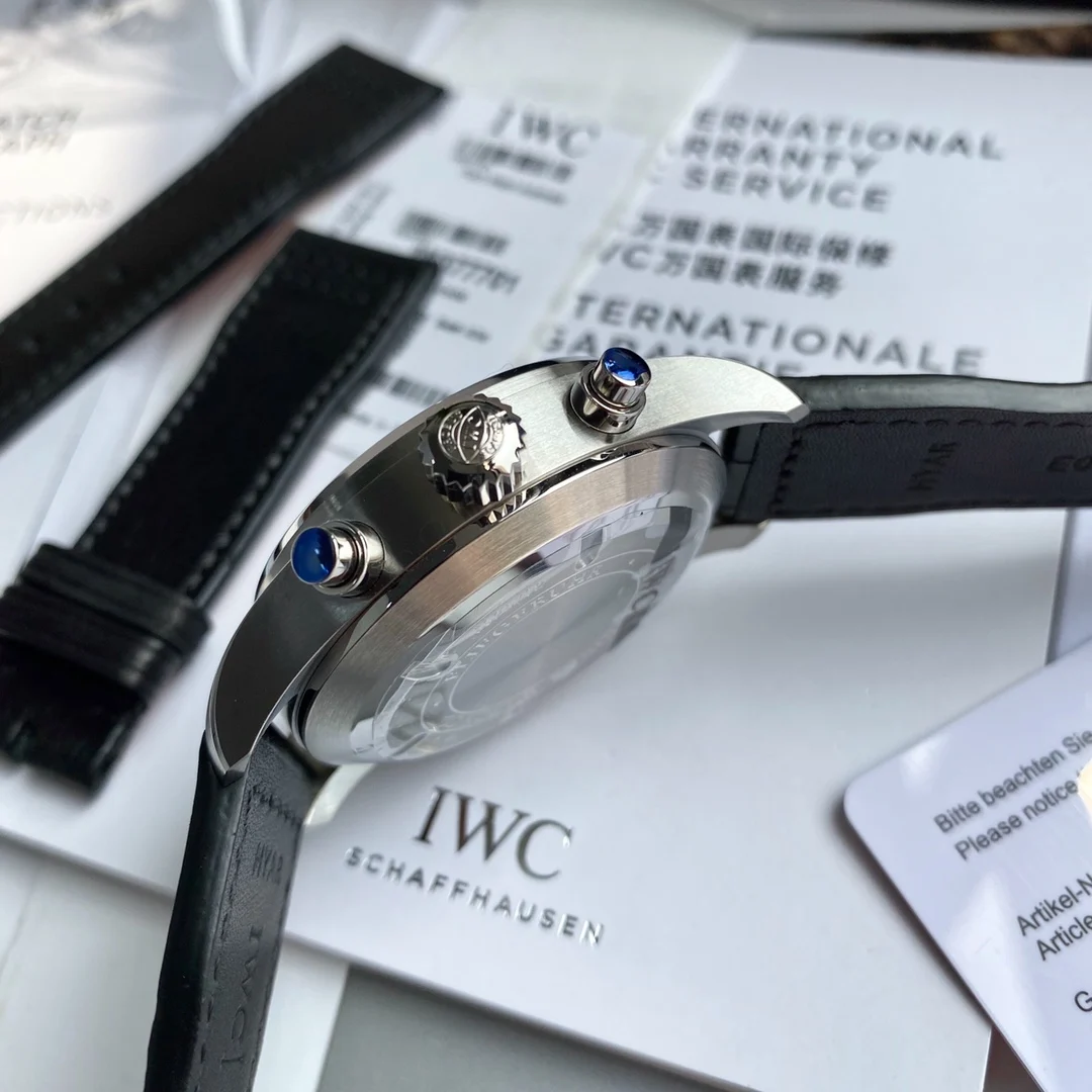 IWC Pilot IW377701 43mm — photographed off the sweep