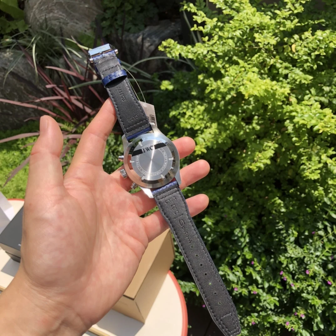 IWC Pilot IW377729 — photographed off the sweep