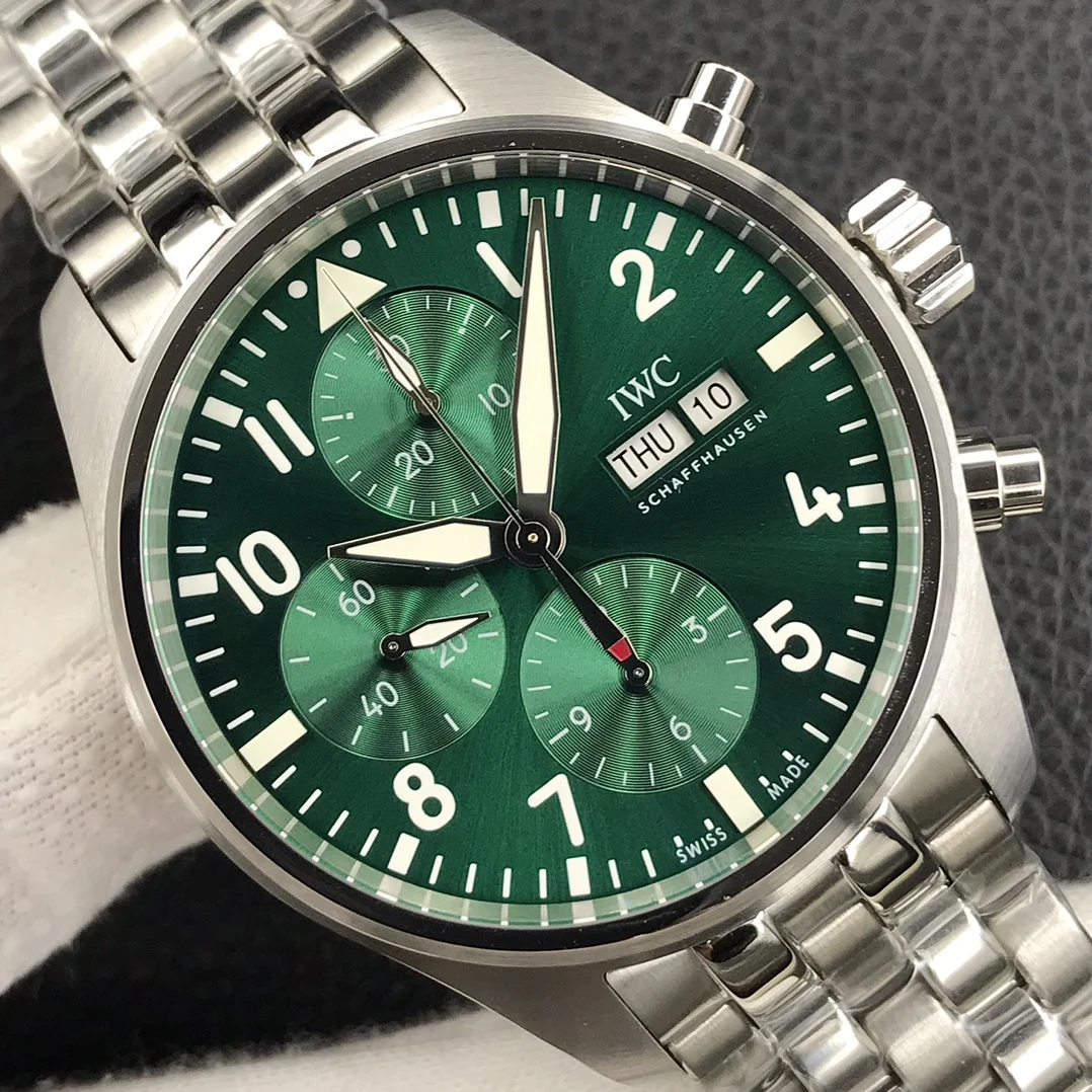 IWC Pilot IW388102 — photographed off the sweep