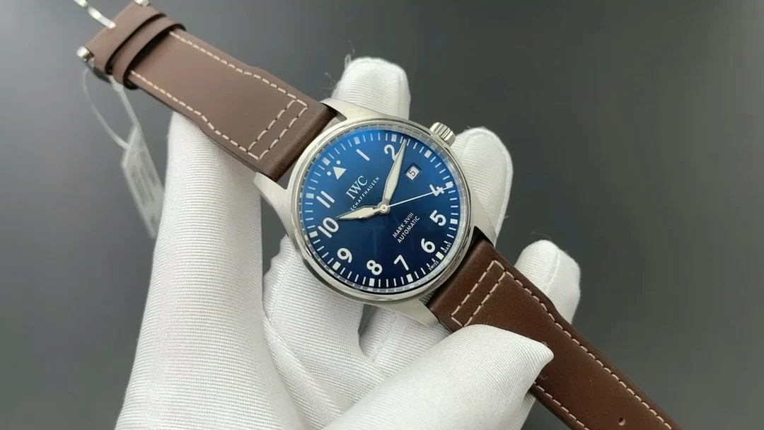 IWC Pilot Steel Blue Dial 40mm