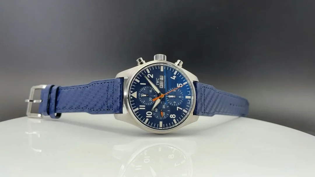 IWC Pilot Steel IW377729 — photographed off the sweep