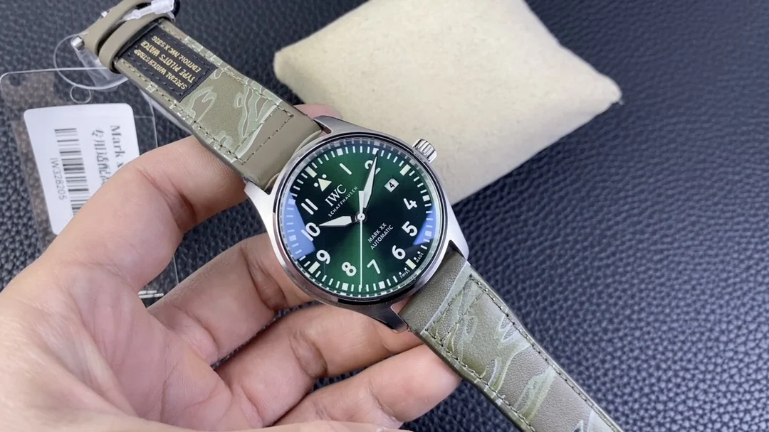 IWC Pilot Steel White Dial