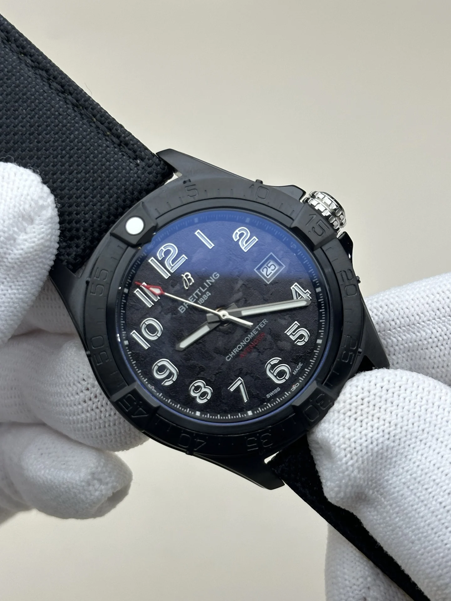 IWC Pilot Titanium — photographed off the sweep