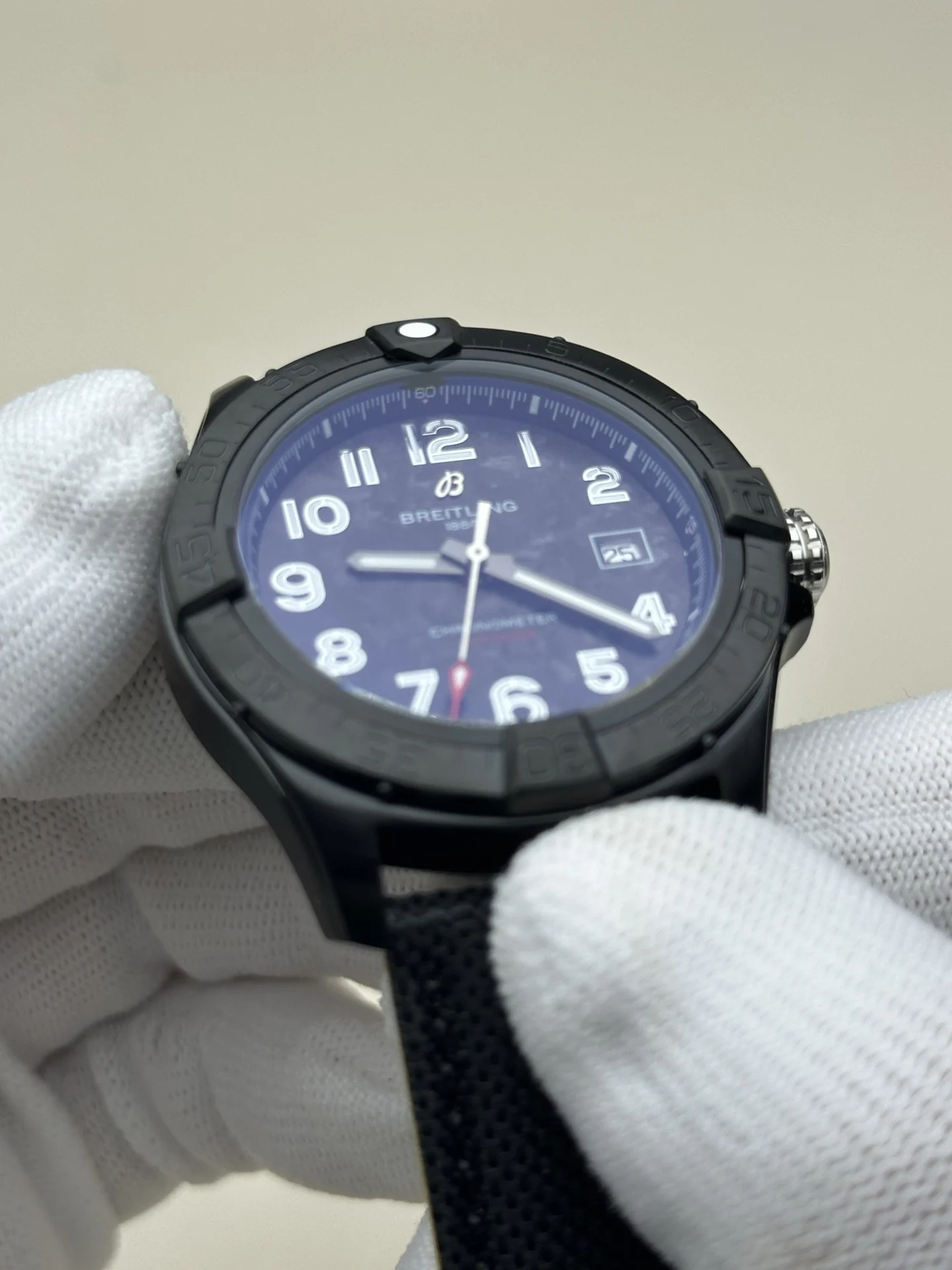 IWC Pilot Titanium — photographed off the sweep