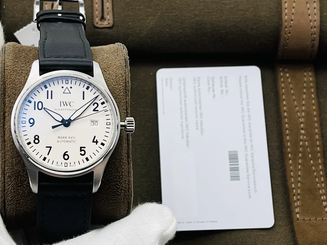 IWC Pilot Titanium 40mm — photographed off the sweep