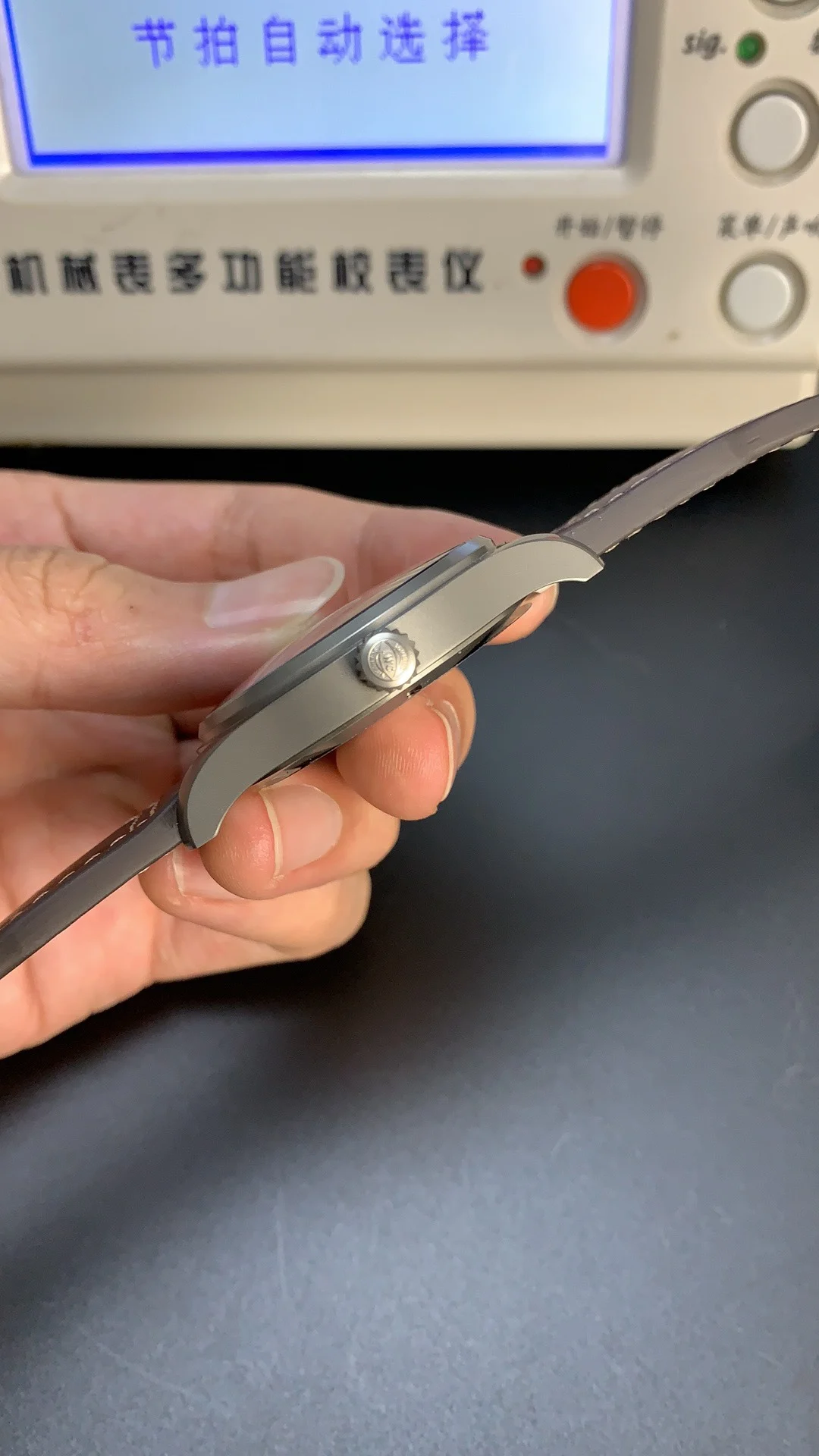 IWC Pilot Titanium — photographed off the sweep