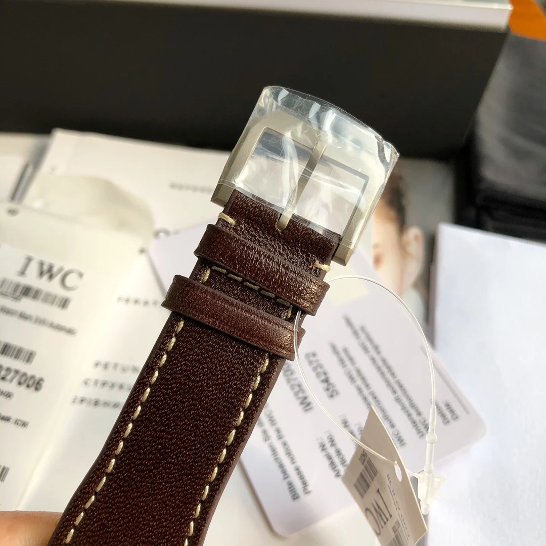IWC Pilot Titanium IW327006 40mm — photographed off the sweep