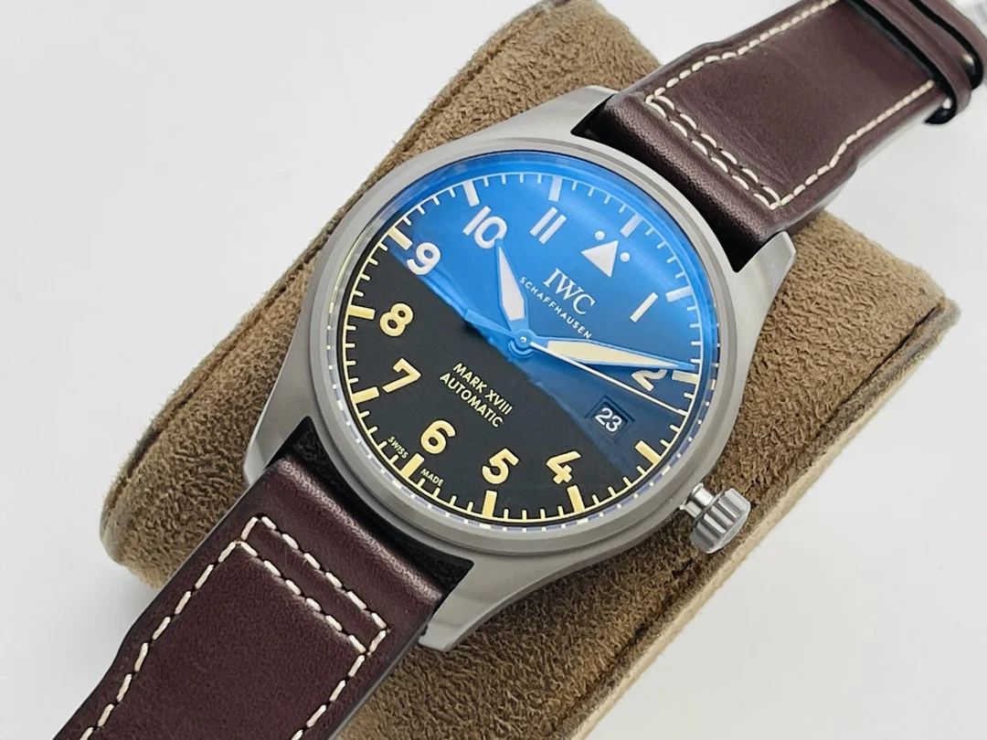 IWC Pilot Titanium IW327006 — photographed off the sweep