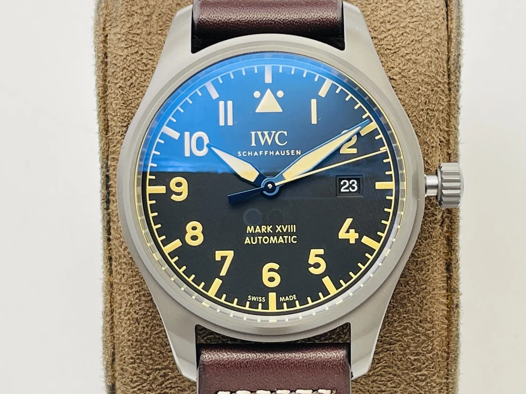 IWC Pilot Titanium IW327006 — photographed off the sweep