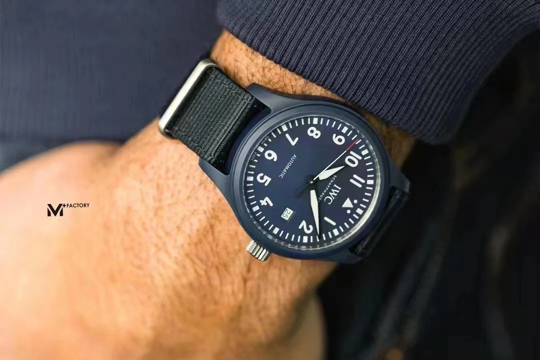IWC Pilot Titanium IW328101 — photographed off the sweep