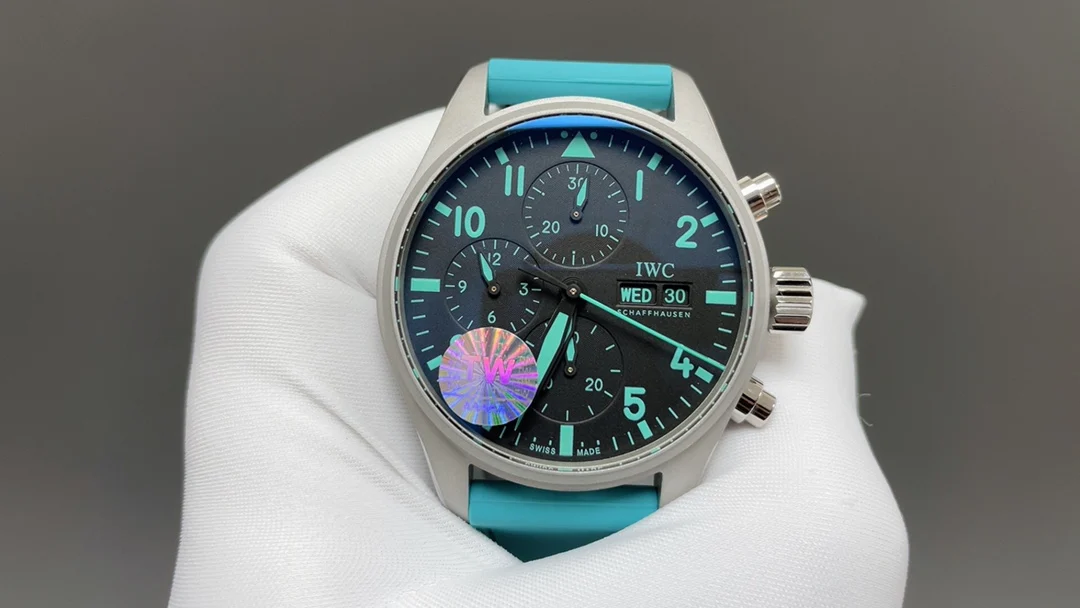 IWC Pilot Titanium IW388108 — photographed off the sweep