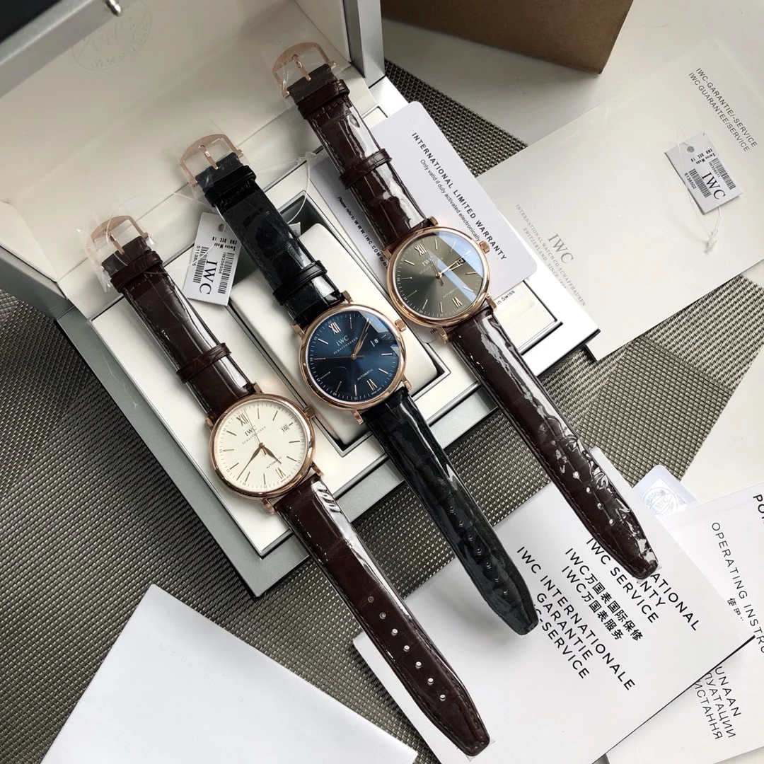 IWC Portofino Black Dial 40mm