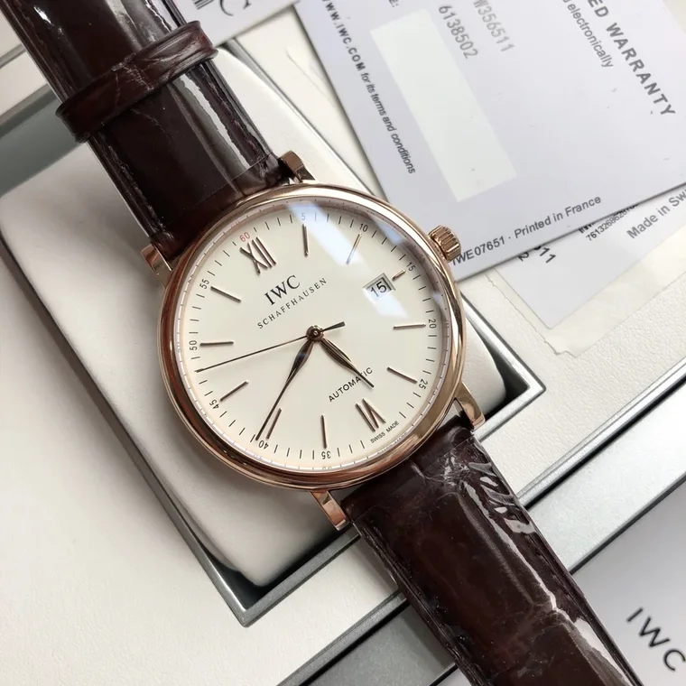 IWC Portofino Black Dial 40mm
