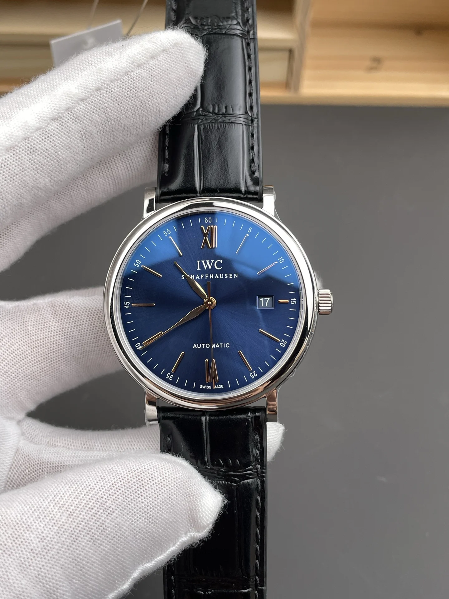 IWC Portofino Blue Dial 40mm