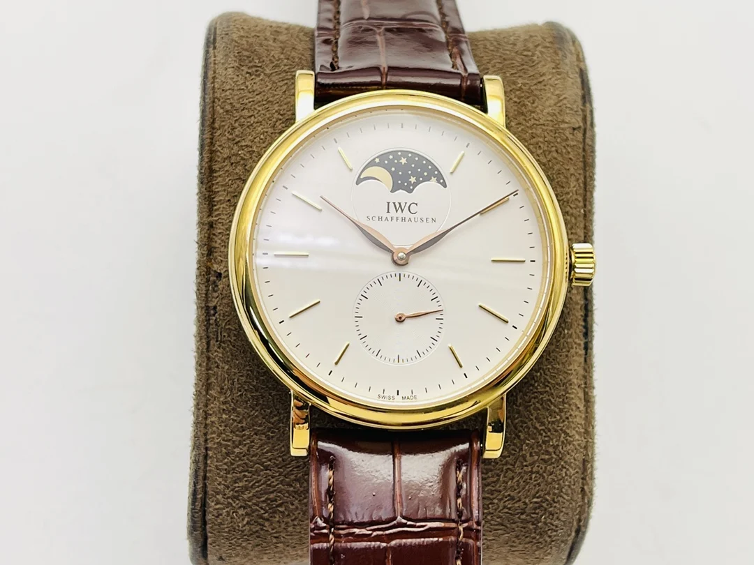 IWC Portofino Moon Phase IW510103 — photographed off the sweep