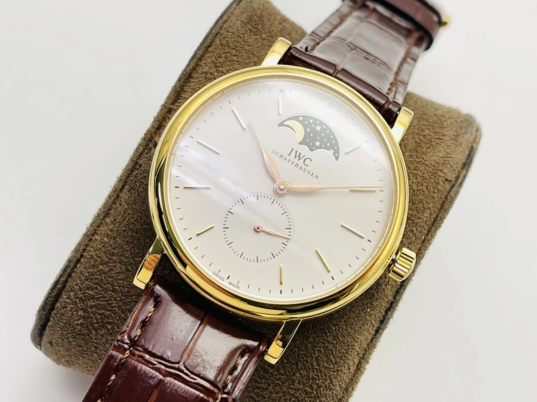IWC Portofino Moon Phase IW510103 — photographed off the sweep