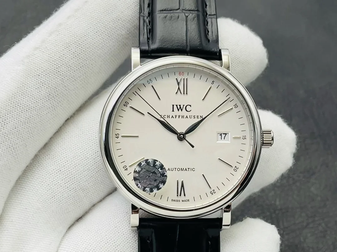 IWC Portofino Rose Gold Blue Dial 40mm