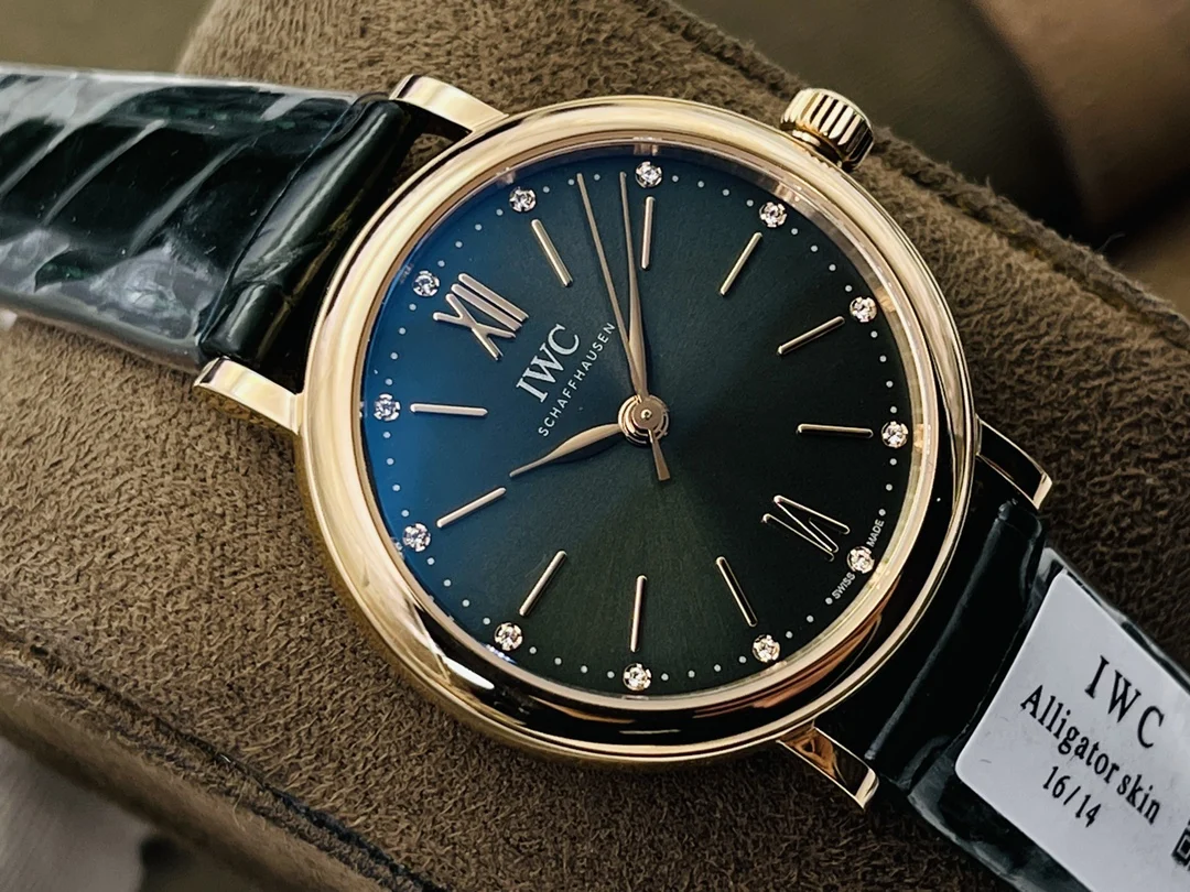 IWC Portofino Steel 34mm — photographed off the sweep
