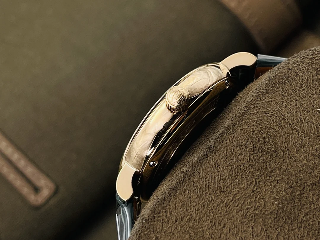 IWC Portofino Steel 34mm — photographed off the sweep