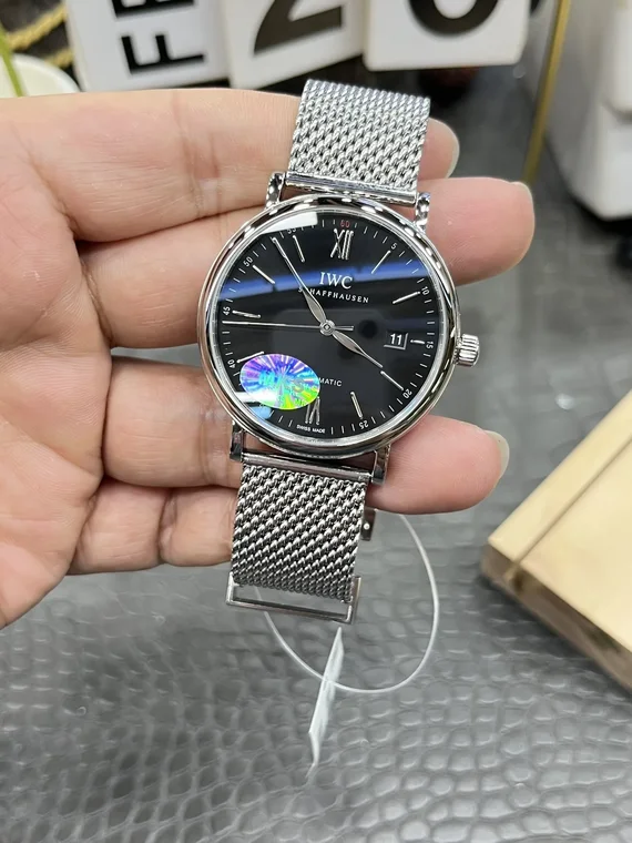 IWC Portofino Steel Black Dial 39.5mm