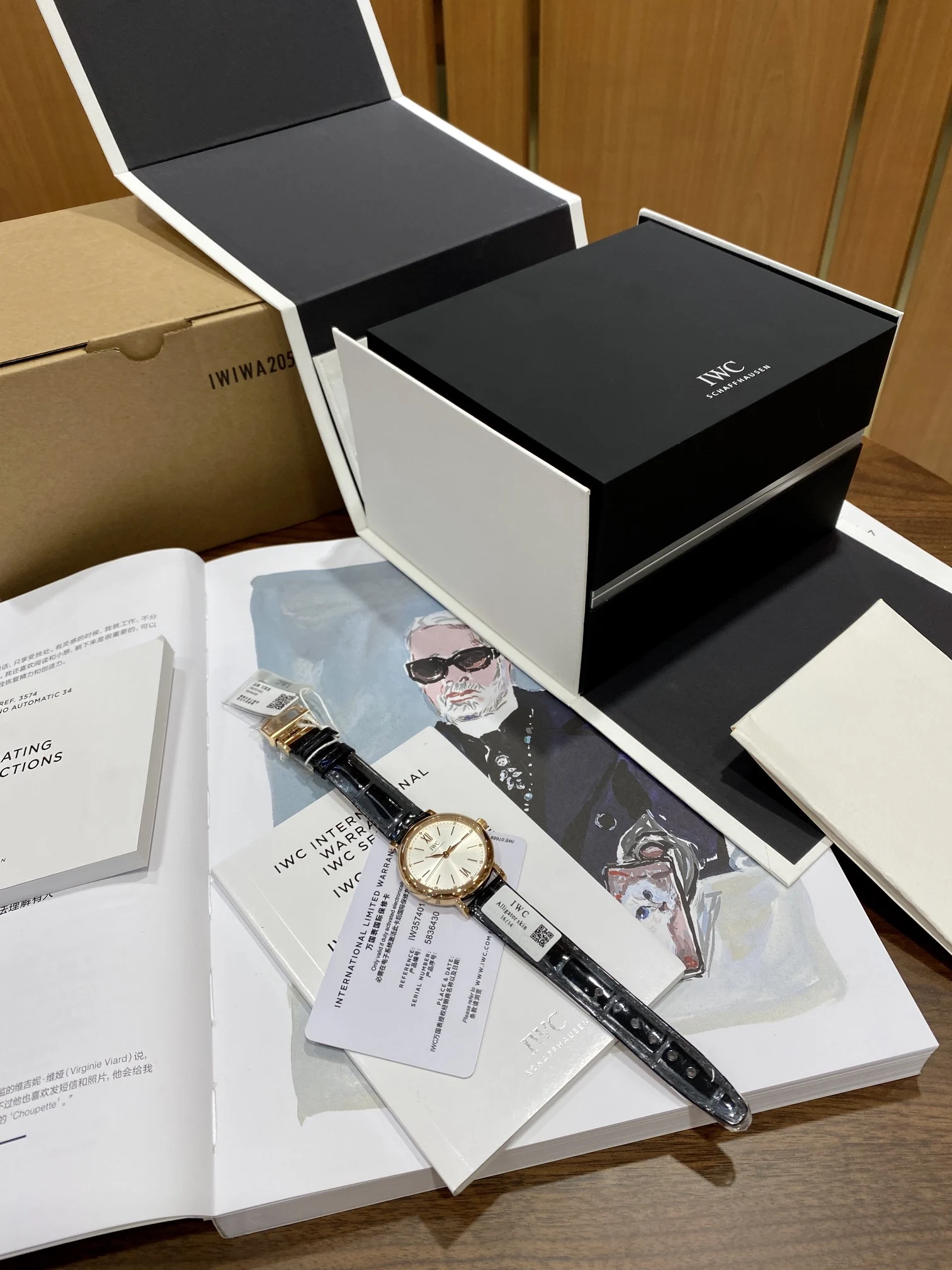 IWC Portofino Steel Diamond-Set 34mm