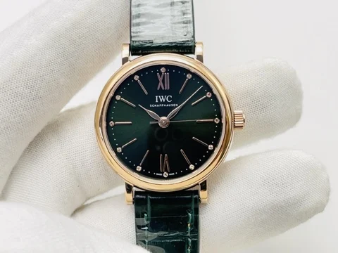 IWC Portofino Steel Green Dial