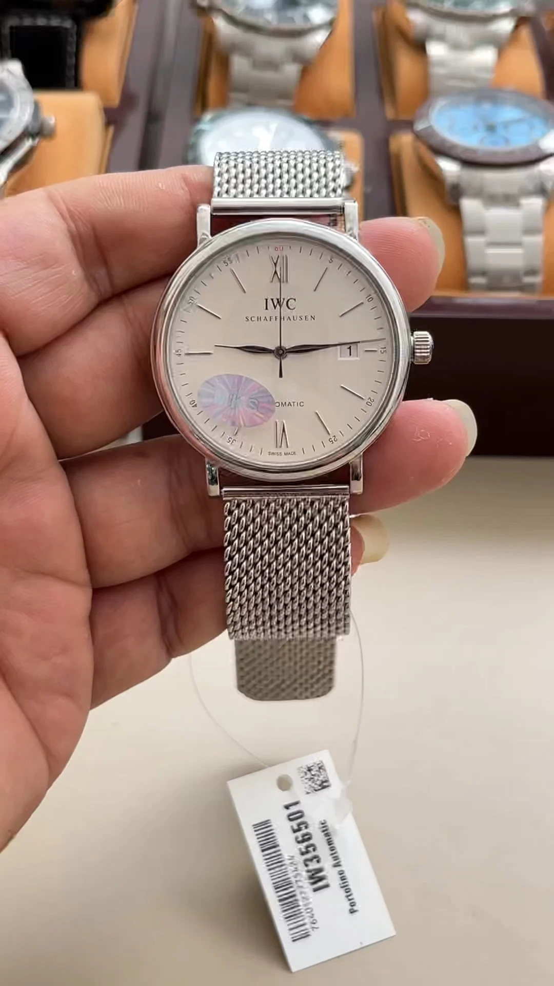 IWC Portofino Steel White Dial