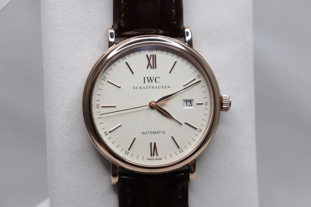 IWC Portofino White Gold White Dial