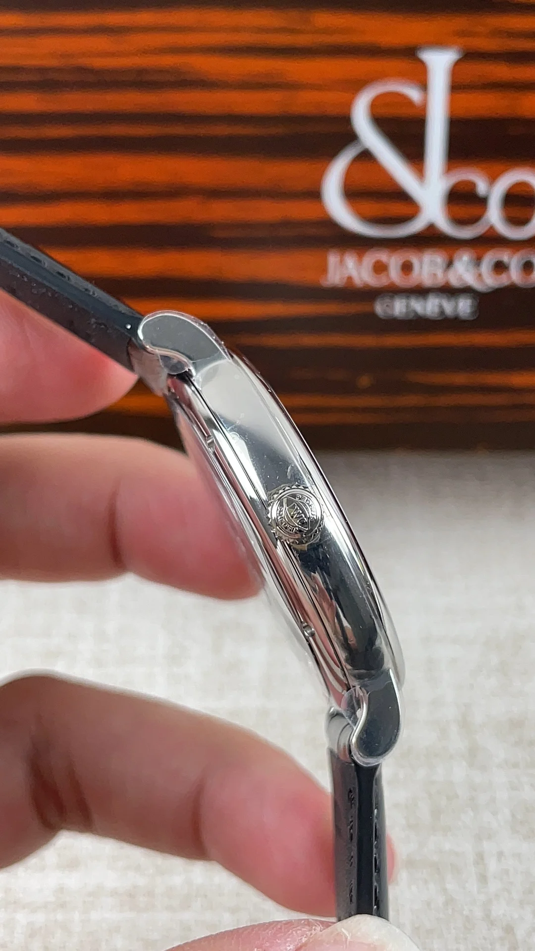 IWC Portofino — photographed off the sweep