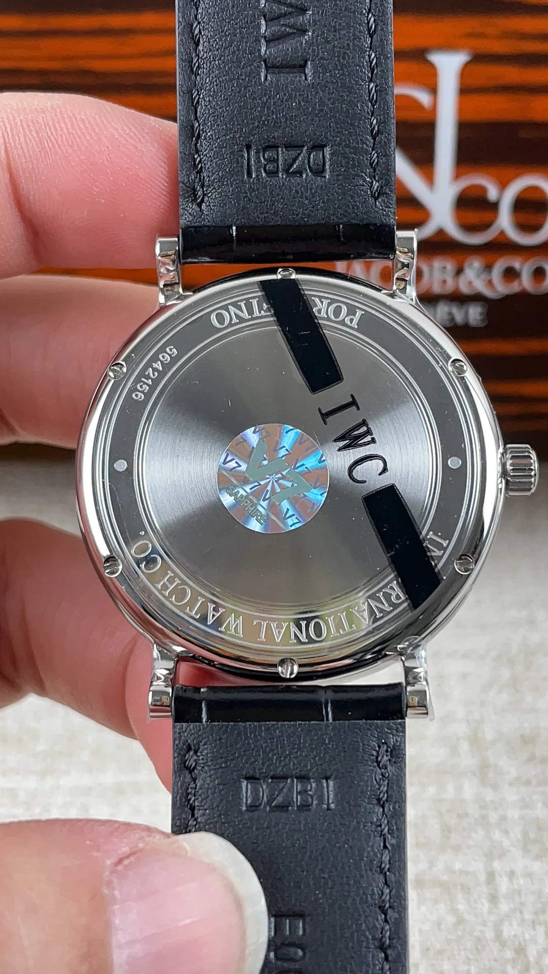IWC Portofino — photographed off the sweep