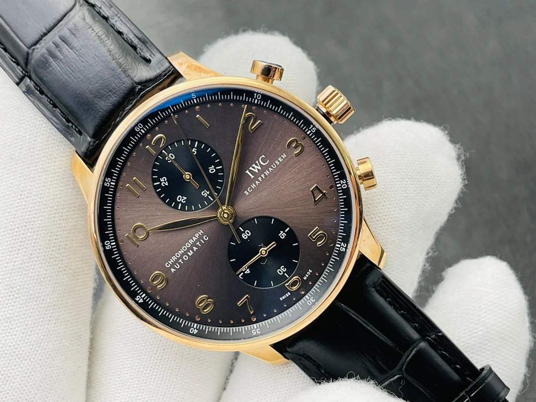 IWC Portugieser — photographed off the sweep