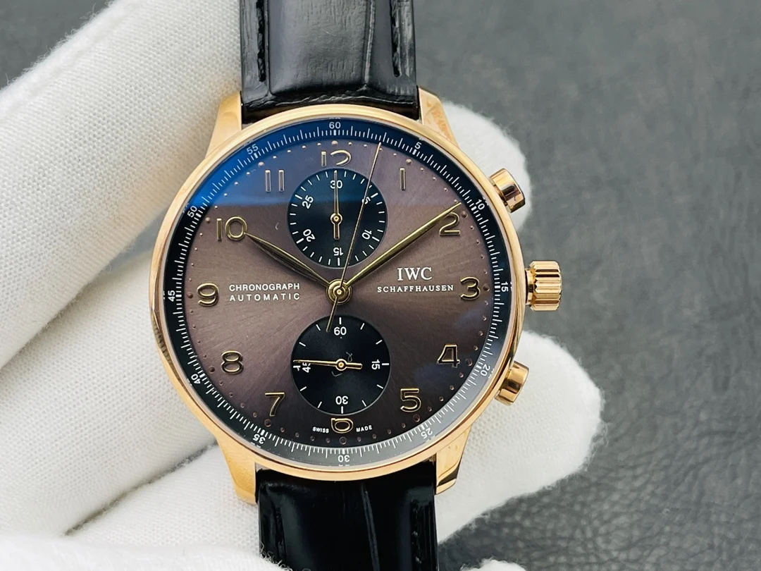 IWC Portugieser — photographed off the sweep