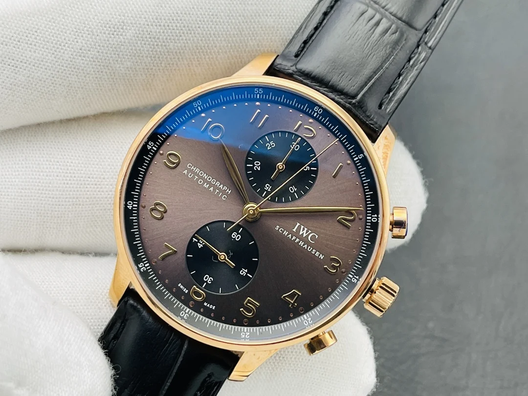 IWC Portugieser — photographed off the sweep