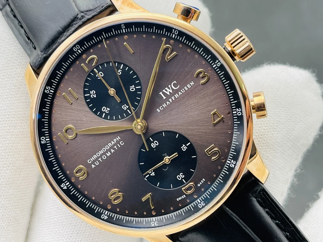 IWC Portugieser — photographed off the sweep