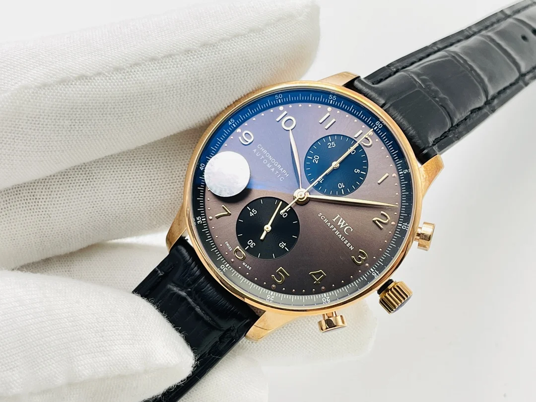 IWC Portugieser — photographed off the sweep