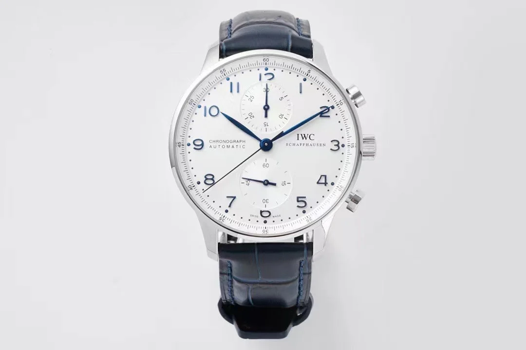 IWC Portugieser — photographed off the sweep