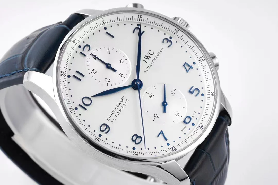 IWC Portugieser — photographed off the sweep