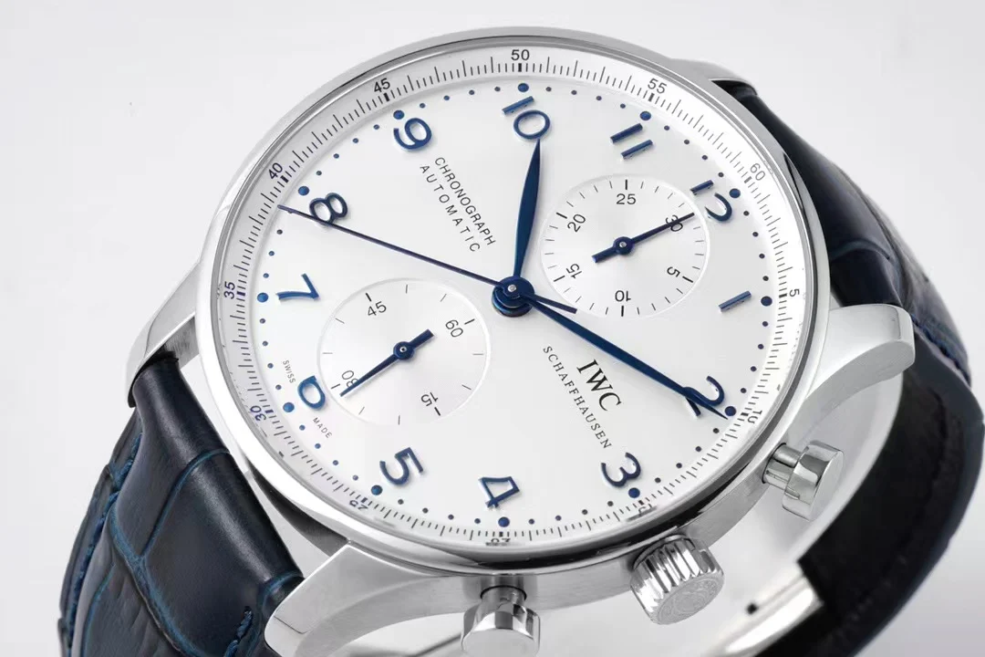 IWC Portugieser — photographed off the sweep