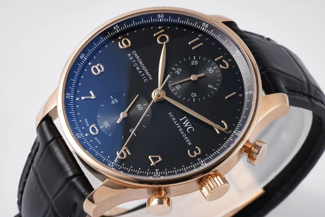 IWC Portugieser — photographed off the sweep