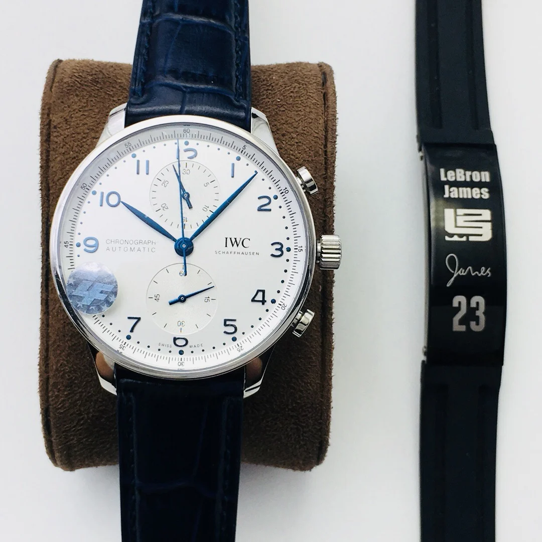 IWC Portugieser — photographed off the sweep