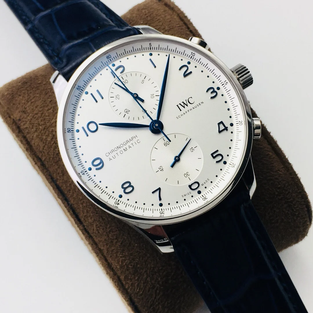 IWC Portugieser — photographed off the sweep
