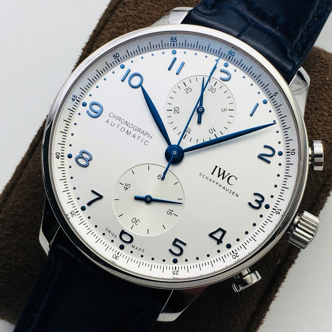 IWC Portugieser — photographed off the sweep