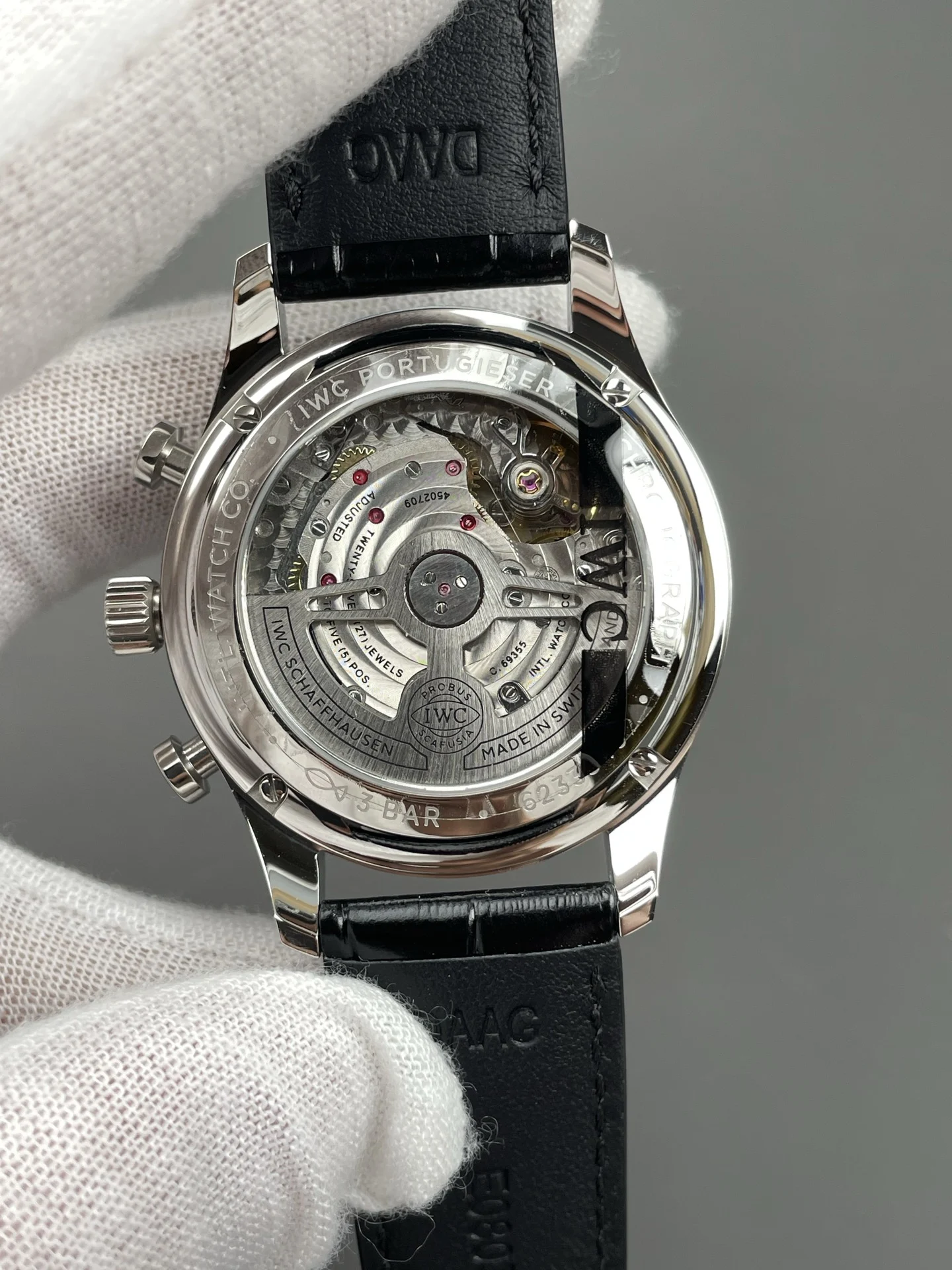 IWC Portugieser 40.9mm — photographed off the sweep